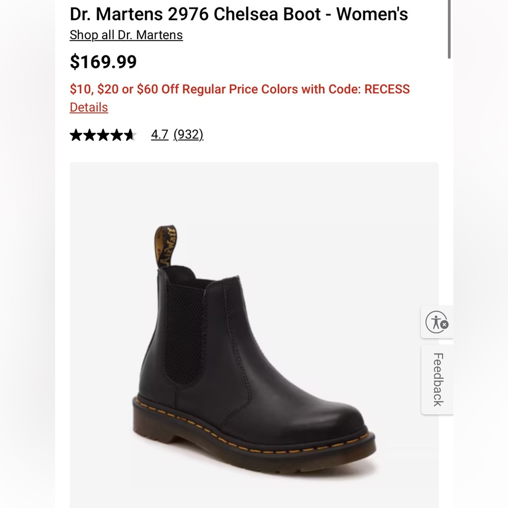 Dr Martens Chelsea boots